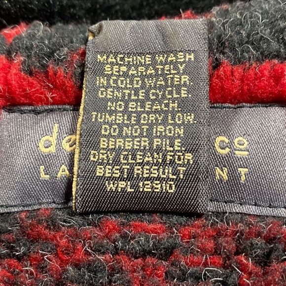 Lane Bryant Sherpa Fleece Zip Up Heavyweight Winter Teddy Jacket Red 14/16 - Picture 14 of 14